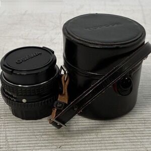 Pentax SMC 50mm f1.7 A and 50mm f2 M K-Mount Prime Lens Lot with Case